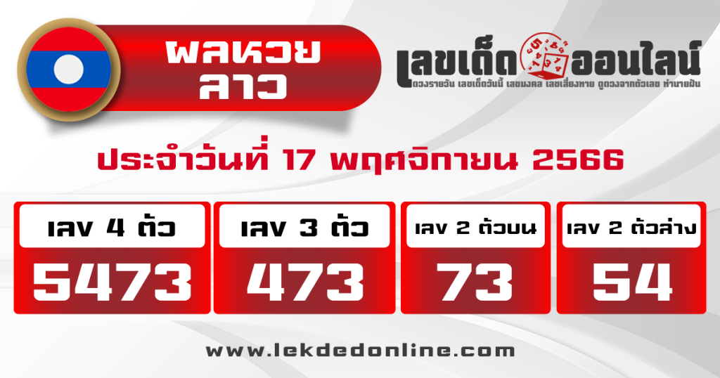 ผลหวยลาว "Laos-Lottery-results"