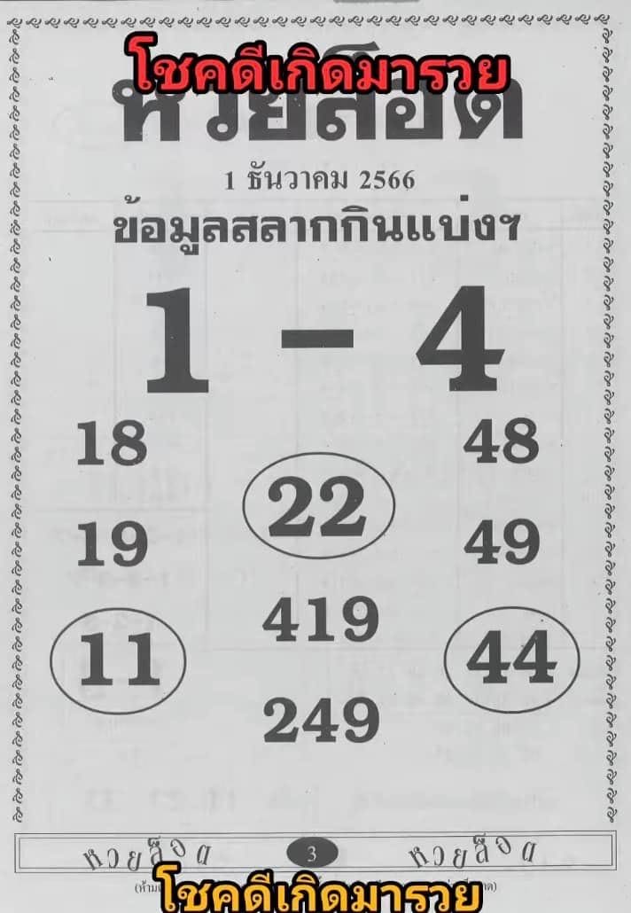 หวยล็อต 1 12 66-"Lottery lottery 1 12 66"