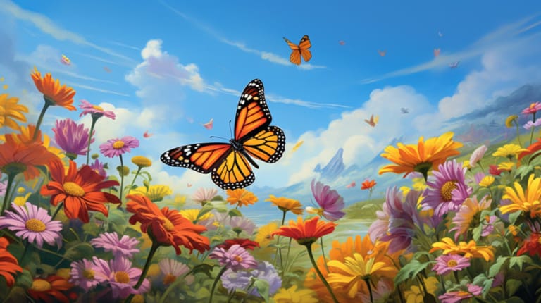ฝันว่าจับผีเสื้อ-"Dreaming of seeing butterflies, lucky numbers"