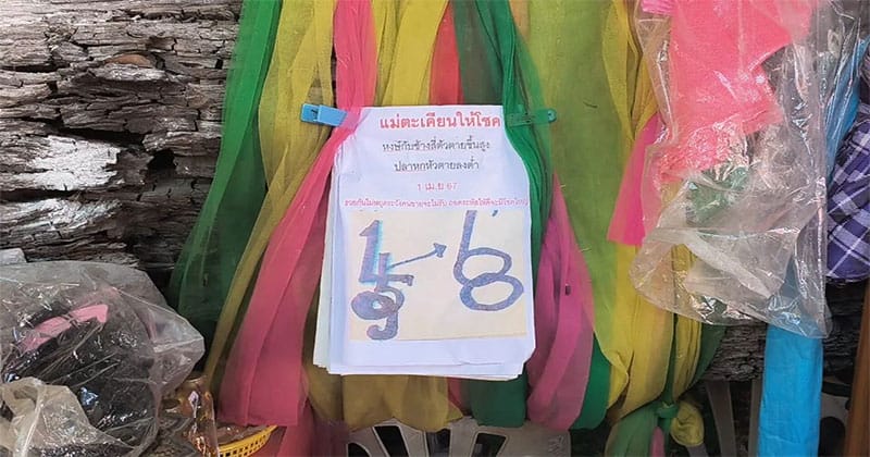 เลขเด็ดแม่ศรีมณีทอง-"Mae Sri Manee Thong's lucky number"