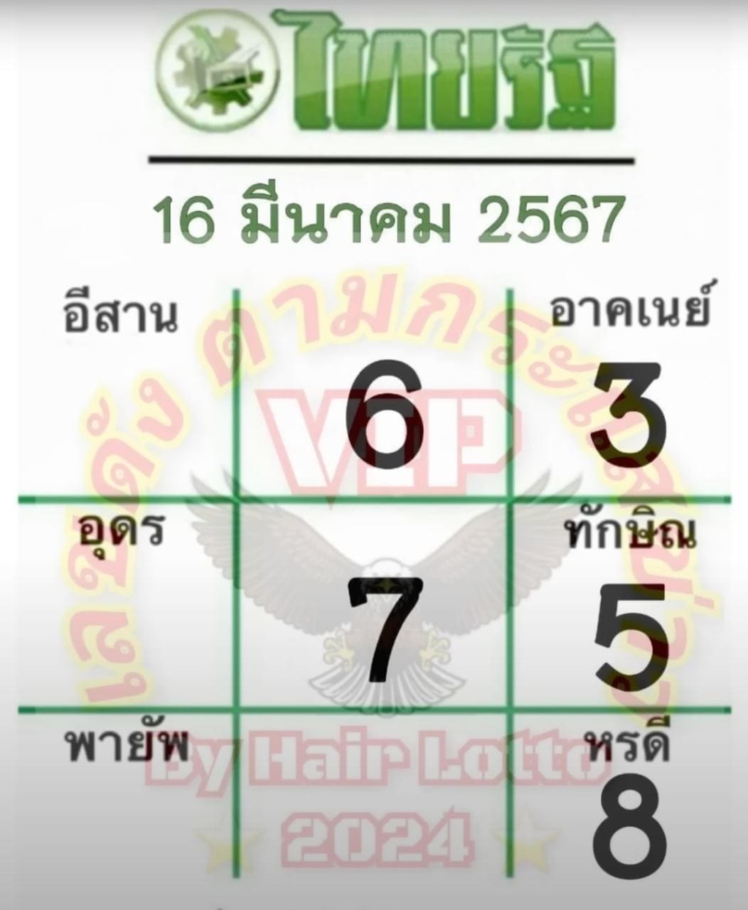 เลขไทยรัฐ - "Thairath number"