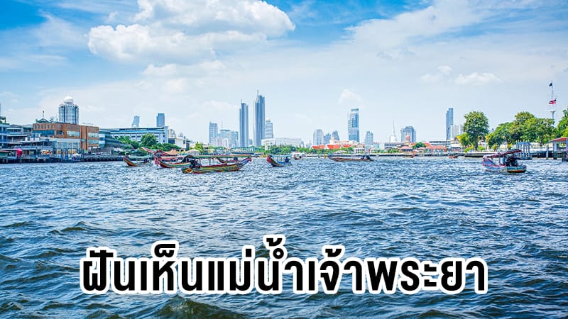 ฝันเห็นแม่น้ำเจ้าพระยา-"Dream of seeing the Chao Phraya River"