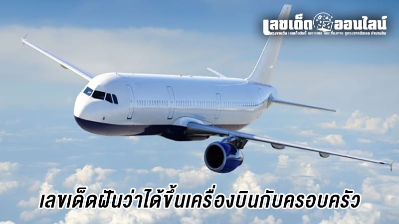 ฝันได้นั่งเครื่องบินไปเที่ยว-"Dreamed of traveling on a plane."