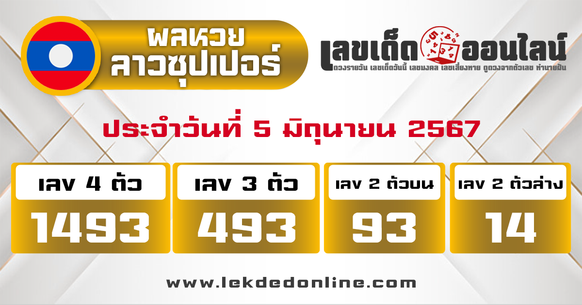 ผลหวยลาว "Laos-lottery-results"