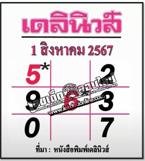 เดลินิวส์ 1 8 67-"Daily News"