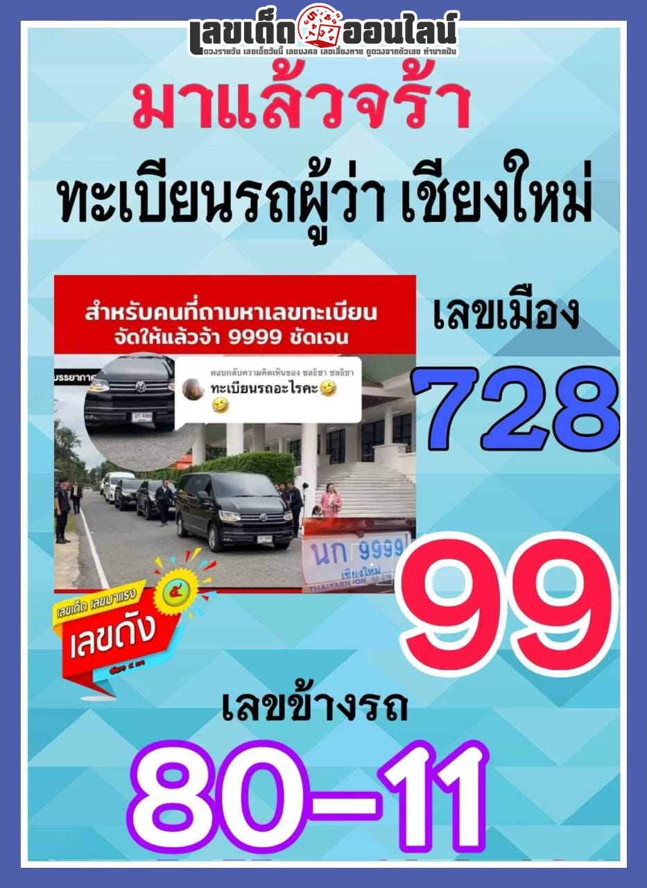 ทะเบียนรถนายก 1 12 67-"Prime Minister's car license plate 1 12 67"