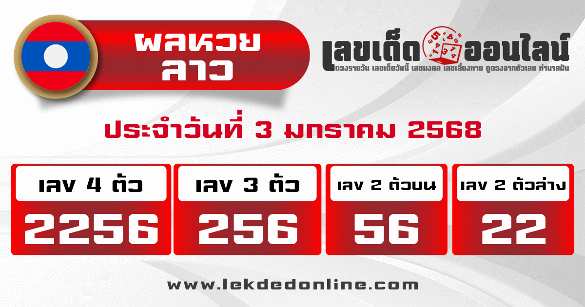 ผลหวยลาว -"Laos-lottery-results"