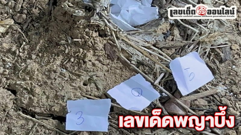 เลขแม่ตะเคียนสามนาง 1/2/68-"Mae Takhian Samnang number 1-2-68"