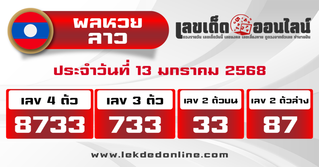 ผลหวยลาว "lao lottery results"