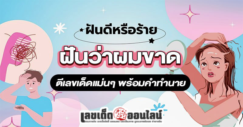 ทำนายฝัน ฝันว่าผมขาด - "How to request a lottery ticket"
